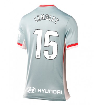 Atletico Madrid Clement Lenglet #15 Bortatröja Dam 2024-25 Kortärmad